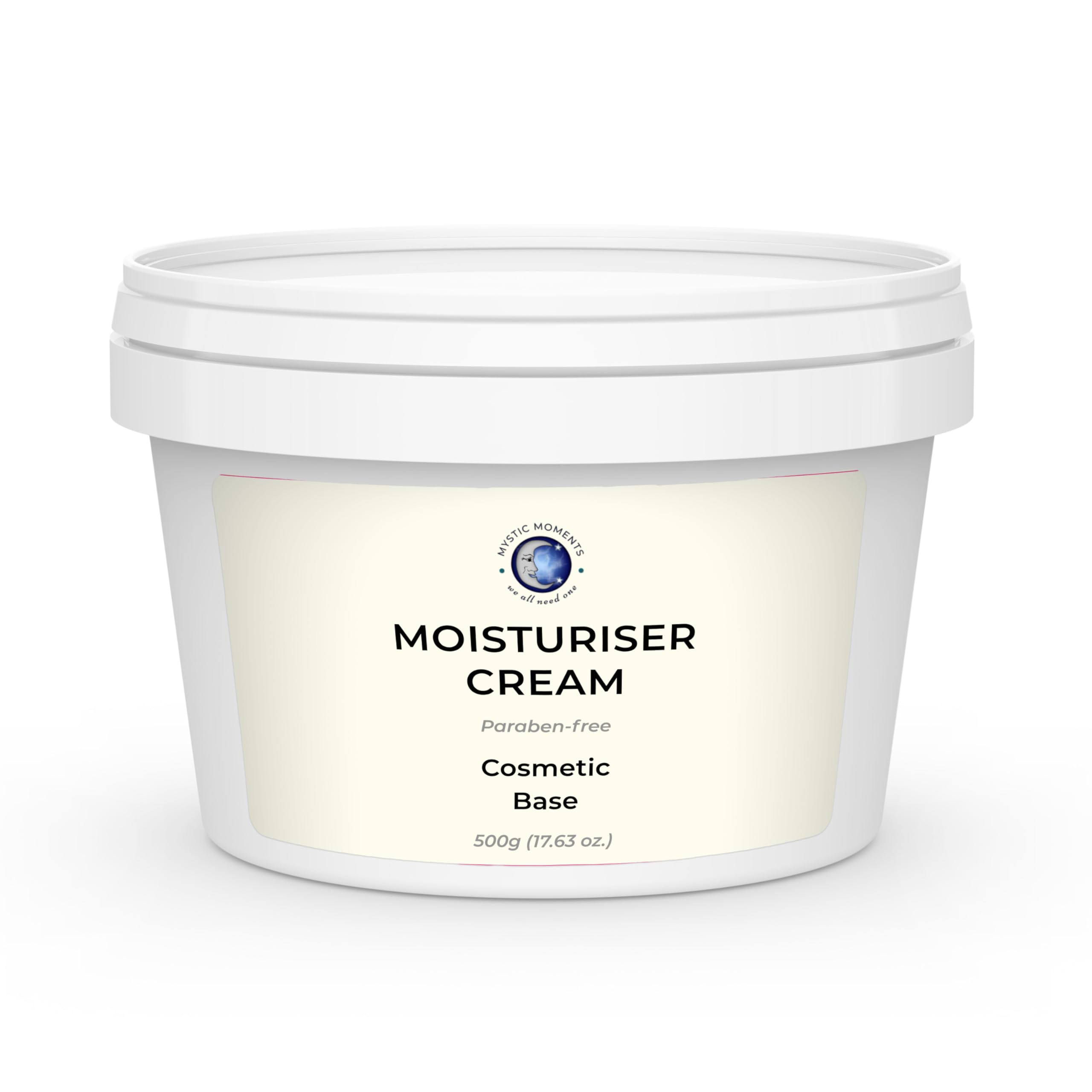 Mystic Moments | Moisturiser Unscented - S&P Free - 500g
