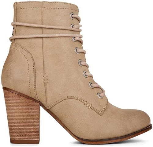 finite block heel bootie