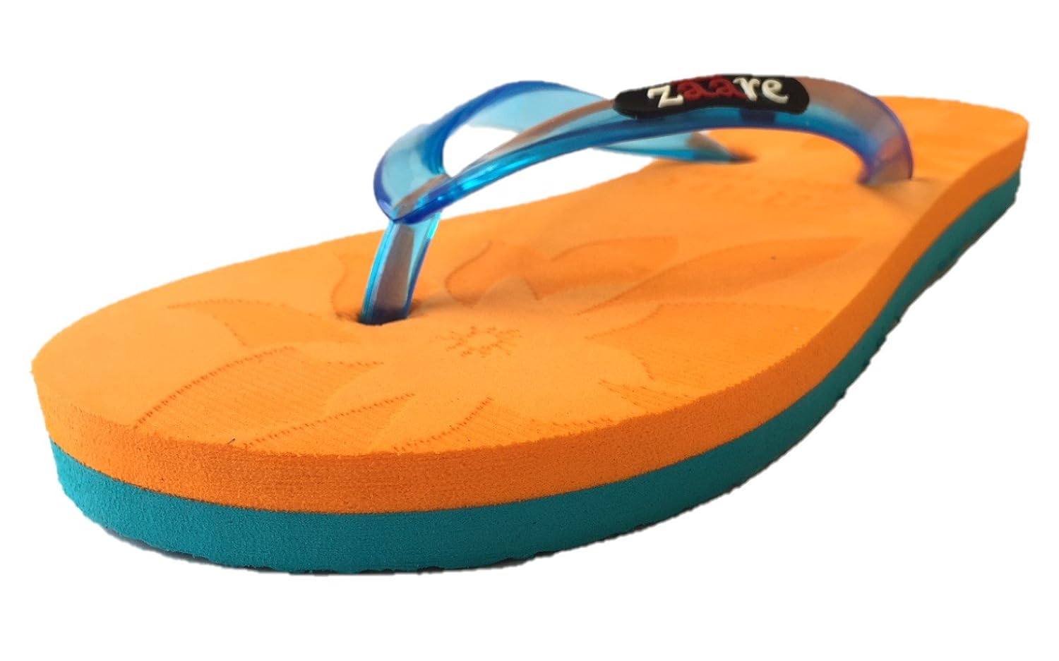 zaare women flip-flops & monsoon slipper - laser flower