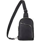 INICAT Nylon Crossbody Sling Bags For Women Small Cross Body Fanny Pack Phone Travel Purses Gifts