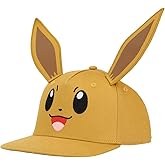 Bioworld Pokémon Big Face Eevee Youth Brown Snapback Hat