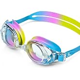 haetair Swimming Goggles Adult Anti-Fog Leak-Proof Unisex Clear Lens | Adult anti-fog swimming goggles with HD clear lens, soft silicone seal, leak-proof fit and adjustable strap for men &amp; women.