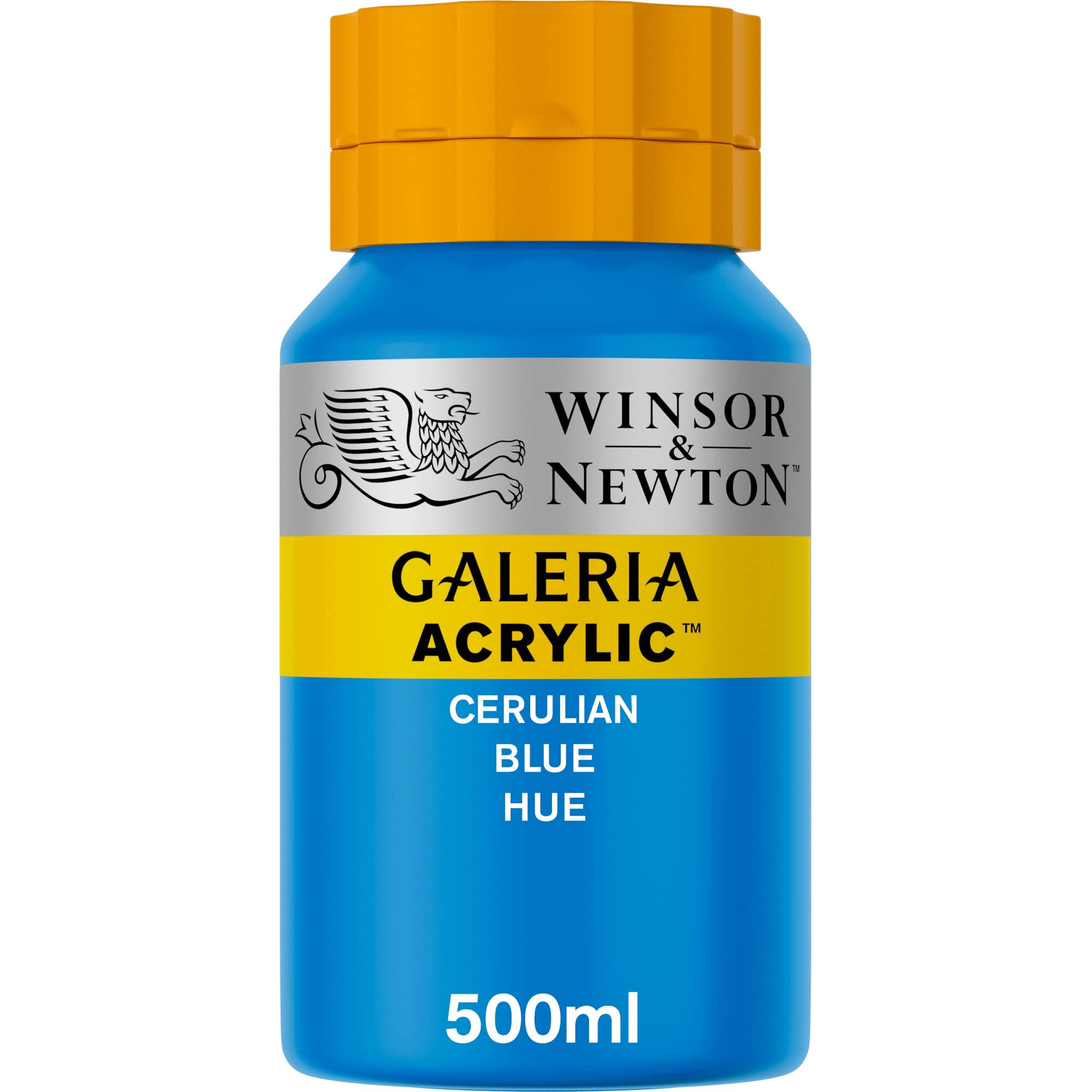 Winsor & Newton, Galeria Acrylic, Cerulean Blue Hue, 500ml — image 1