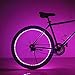 Soondar Super Bright 20-LED Bicycle Bike Rim Lights, Rose