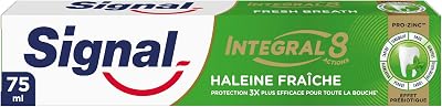 Dentifrice Integral 8 Haleine Fraîche Protection Complète 75ml