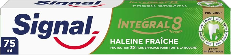 Dentifrice Integral 8 Haleine Fraîche Protection Complète 75ml