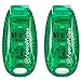 EverLightFX USB Rechargeable LED Safety Light (2 Pack) by Apace - Super Bright Bike Tail Light Works Brilliantly as Running Light for Joggers, Pets, Bicycle Strobe or Rear Clip On Lights