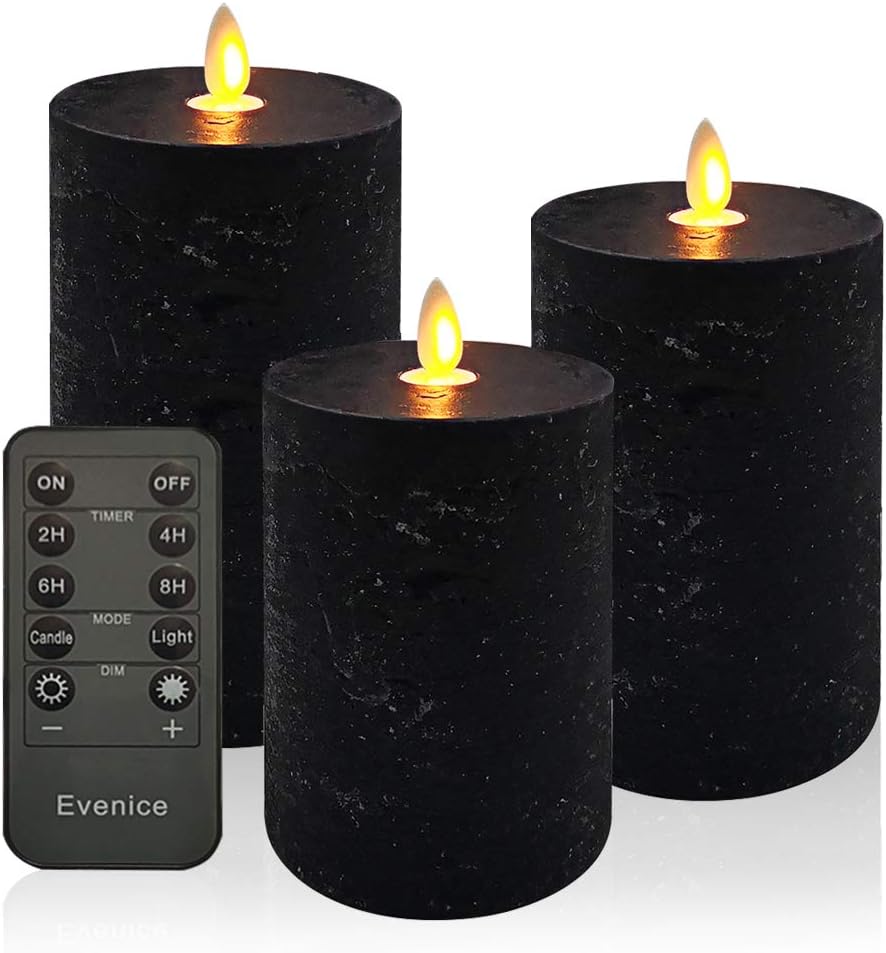 Flameless Candles Halloween LED Candles Flickering Light