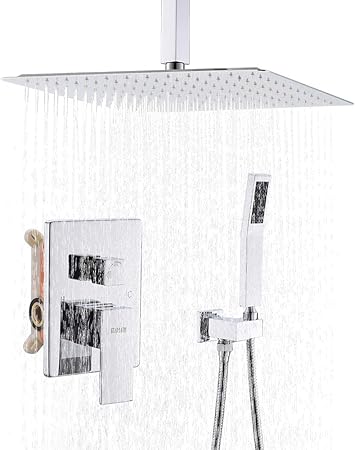 Starbath Ceiling Mount Shower System With High Pressure 12 Rain