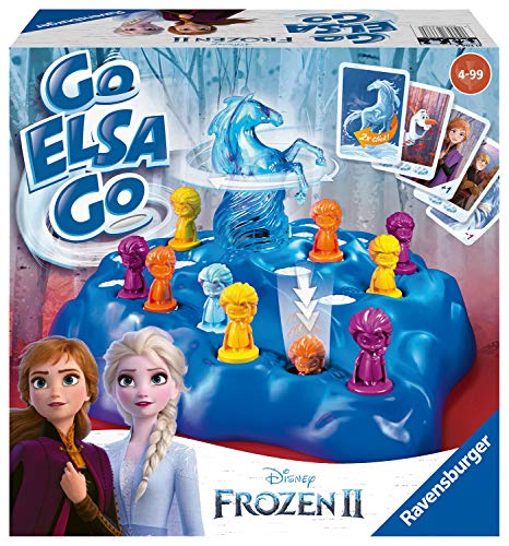 Ravensburger 20425 - Disney Frozen 2 Go Elsa Go, Klassiker in neuem Design für 2-4 Spieler, Kinderspiel ab 4 Jahren… – Bild 3