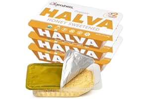 WELLBEE'S OhGoodness! Organic Honey Halva - 3 Pack - Only TWO Simple Ingredients, Melt-in-Mouth Snack & Dessert, Honey Sweetened Treat Paleo & SCD Approved - (Honey - Organic Original) 75g