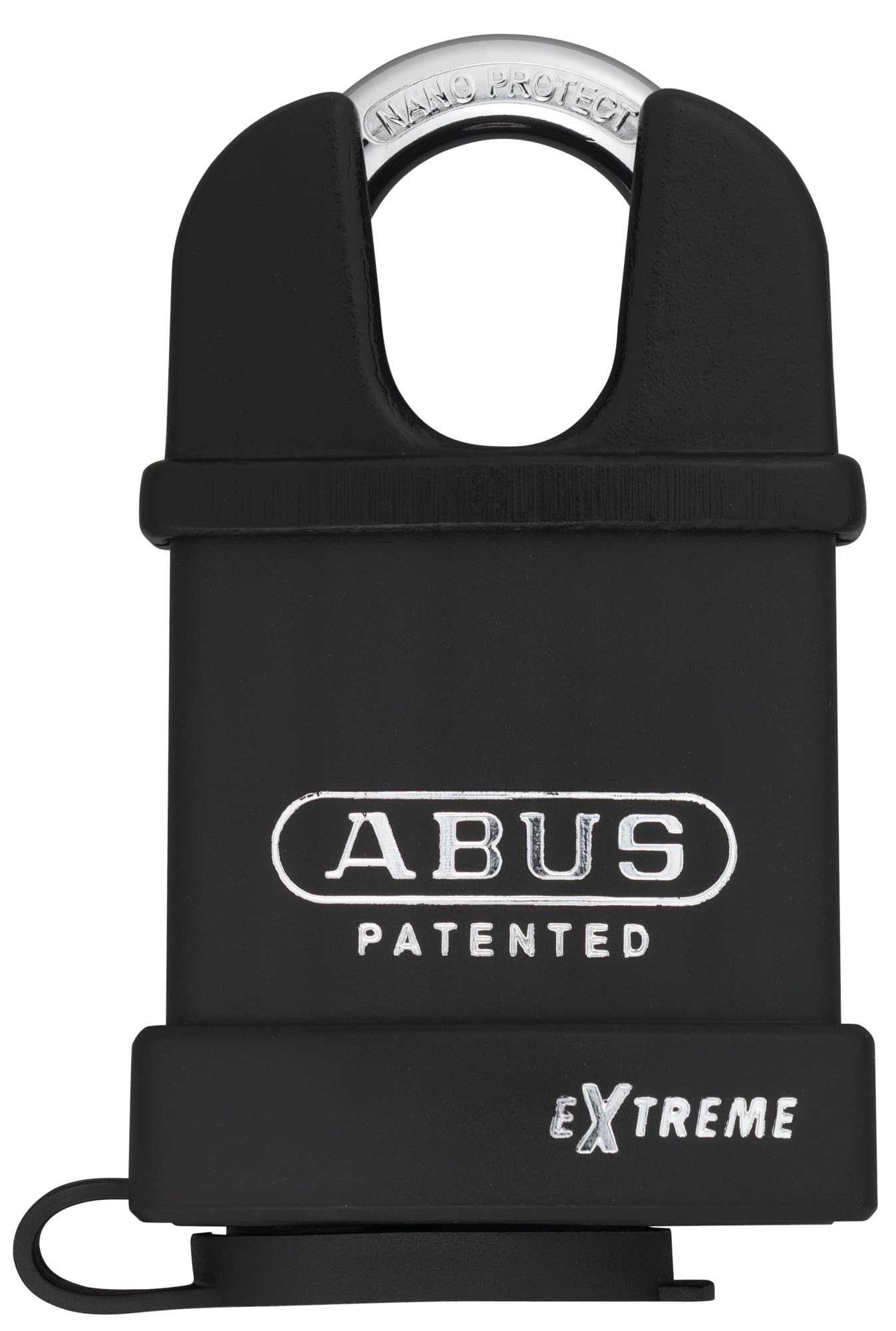 ABUS Padlock Extreme 83WPCS/53 - Weatherproof - Additional Shackle Protection - Hardened Special Steel - ABUS Security Level 8 - Black