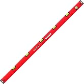 Kapro - 105 Topgrade Gradient Box Level - with Slope Measurements - Features Pre-Set Sloped Vials, Rubberized End Caps, Finely Milled Precision Surface - Hand Calibrated - Aluminum - 48 Inch