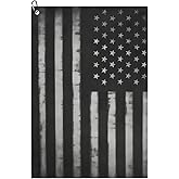 FCYDMN Black American Flag Golf Towel 24ร16 Inches Quick Dry Funny Golf Towel with Carabiner Clip Absorbent Microfiber Waffle