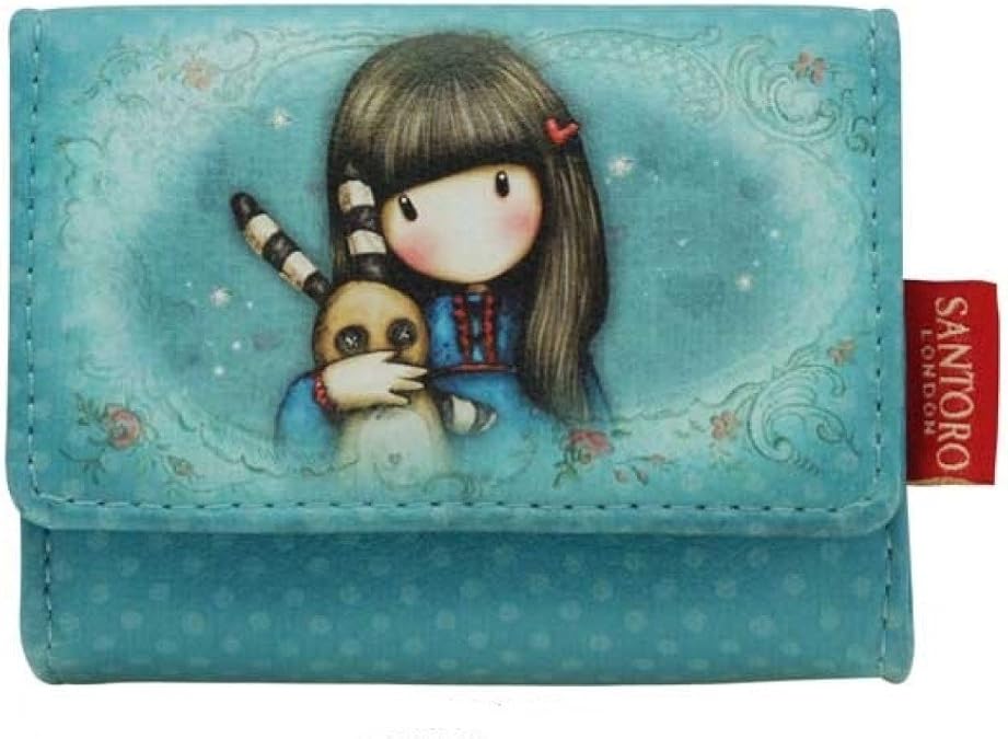 Santoro Gorjuss Card Concertina Wallet Hush Little Bunny 463GJ01
