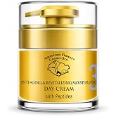 Anti-Aging Face Moisturizer &ndash; Peptide Firming Day Cream &ndash; Made in USA | Wrinkle Care Brightening Face Cream with Niacinamide, Vitamin C, Hyaluronic Acid &amp; Plant Collagen &ndash; Derm Tested, 1.7 fl oz