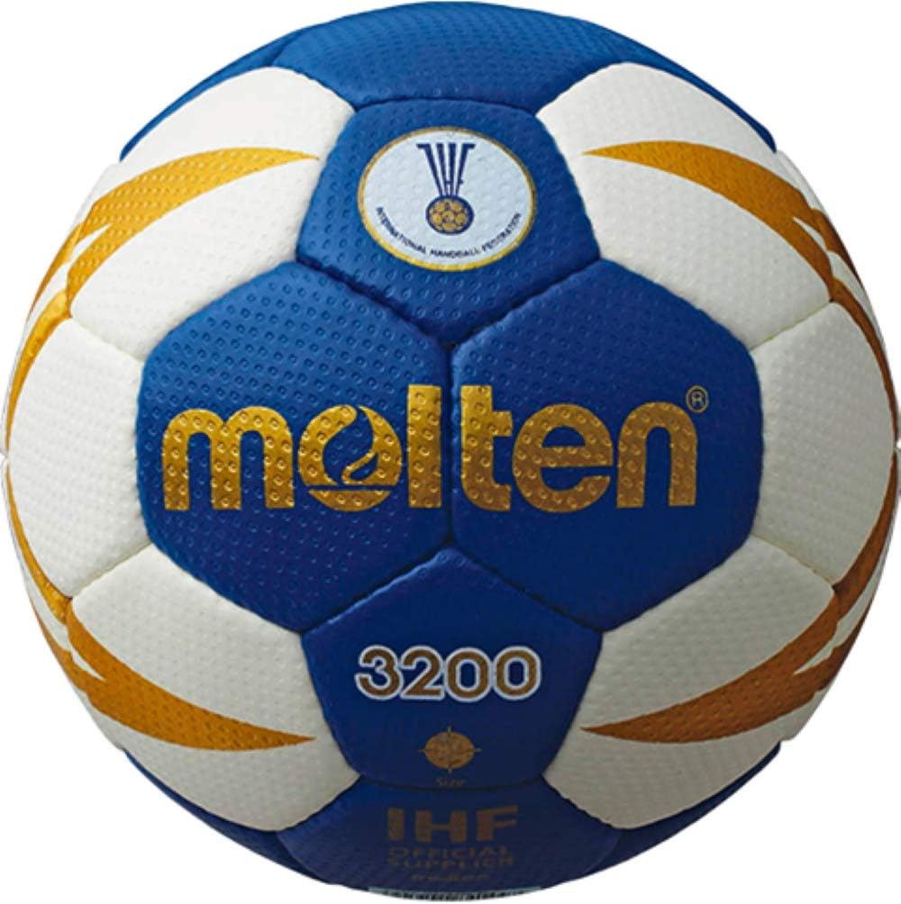 Molten H3X3200-BW Training Ball Blue / White / Gold 3, Blue/white/gold, 3 (EU)