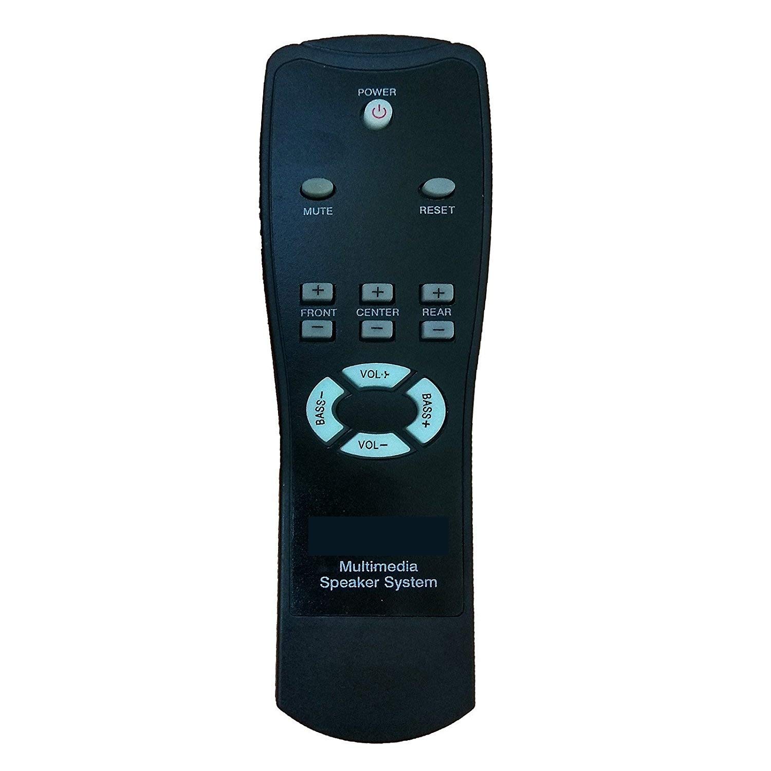 philips dhoom fm 2.1 multimedia speaker system remote