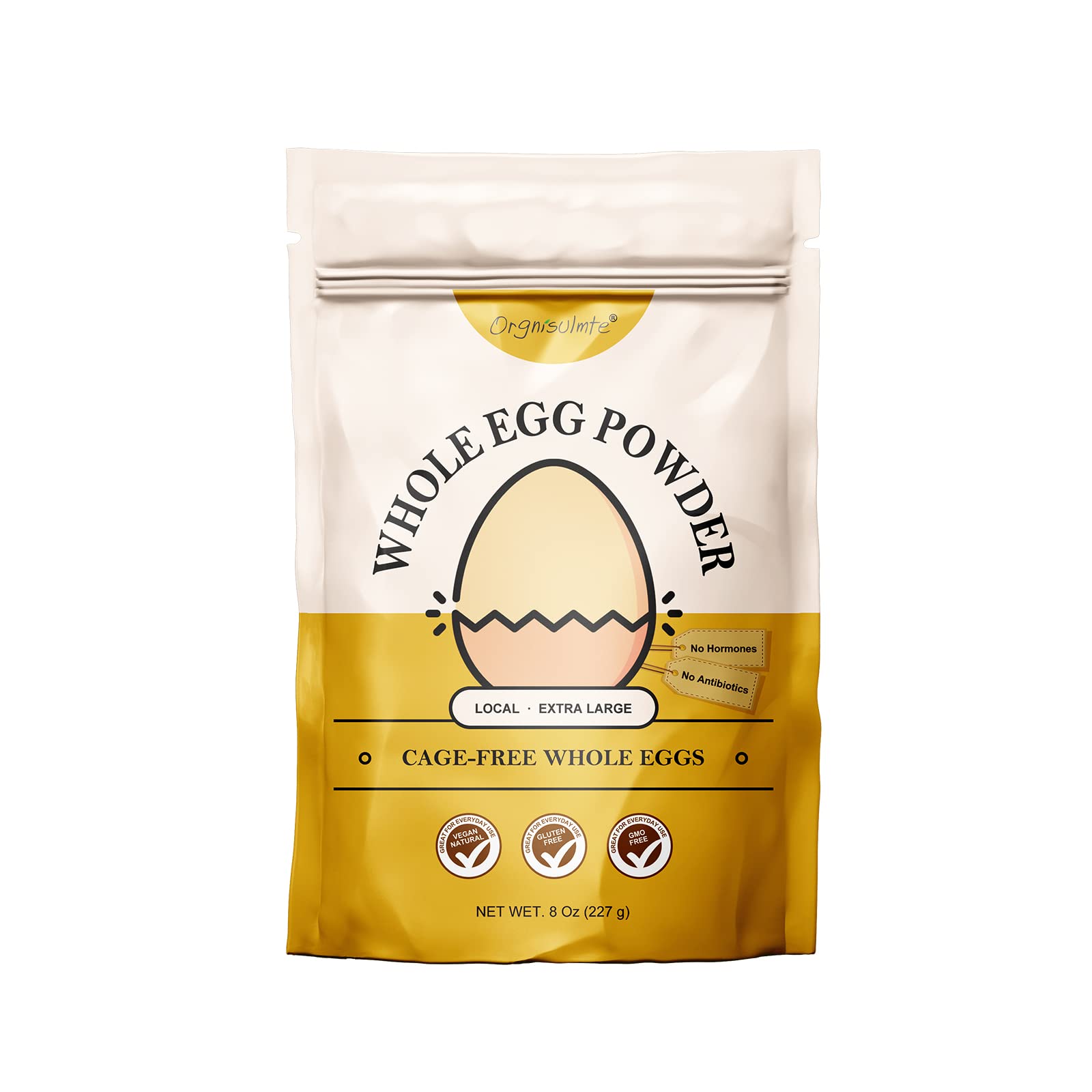 Orgnisulmte Whole Egg Powder, Fresh Pasteurized Egg