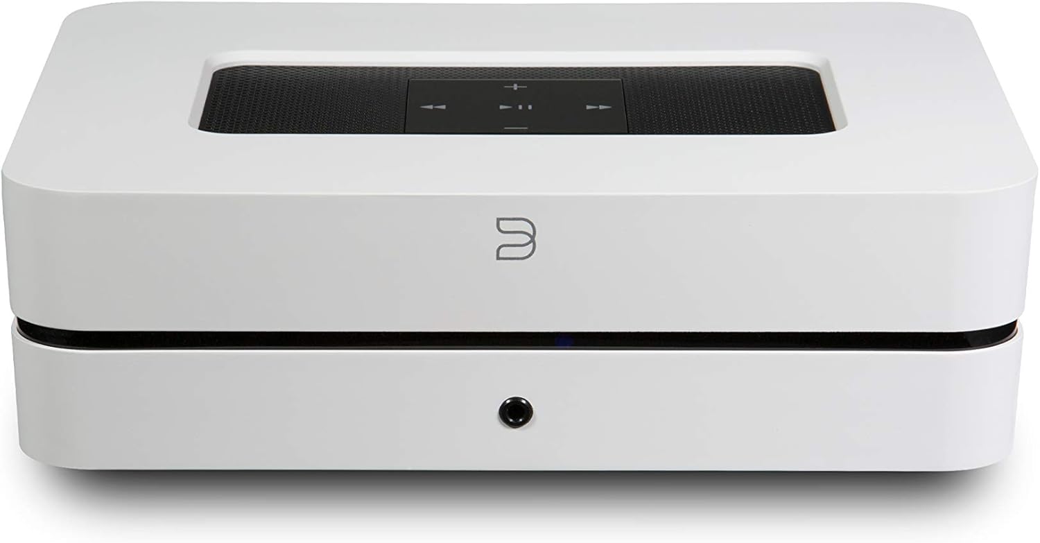 Bluesound POWERNODE 2i Wireless Multi-Room Streaming High-Res Amplifier (with HDMI) - Black - Compatible with Alexa and Siri: Home Audio & Theater