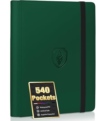 Amazon.com: Premium Zip Card Binder 12 Pocket, Fabmaker 912