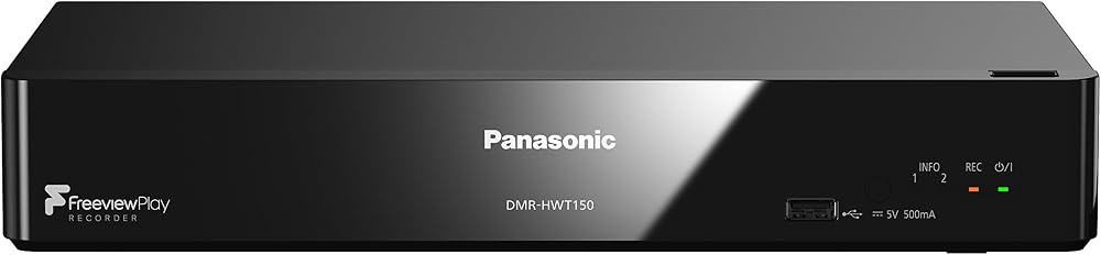 Panasonic DMR-HWT150EB Smart Network HDD Recorder Freeview Play Black