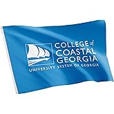 Desert Cactus College of Coastal Georgia CCG Flag - 3 x 5 Feet Mariners Banner, Indoor/Outdoor Durable Fabric, 100% Polyester Design (Style 1)