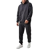 LINMYZAI Sweat Suits Men Jogging Tracksuits 2 Piece Set Casual Athletic Hoodie And Sweatpants Outfits