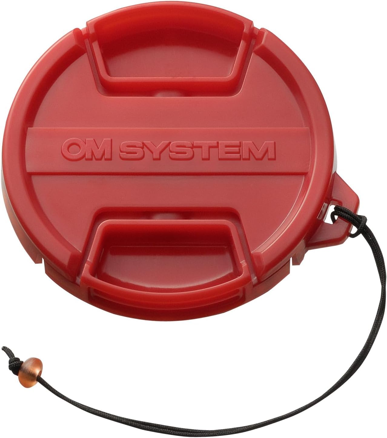 OM SYSTEM PRLC-14 Red Lens Cap for Olympus/OM SYSTEM PT-053/PT-055/PT-056/PT-058/PT-059 Underwater Housing