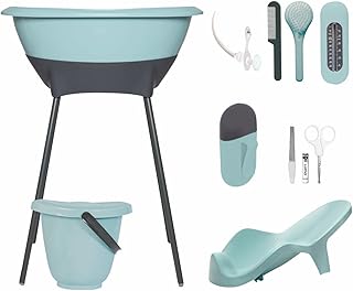 LUMA Babycare L10413 Bade und Pflegeset, silt green