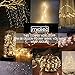 Miatec Solar String Lights, 100 LEDs Starry String Lights, Copper Wire Solar Lights Ambiance Lighting for Outdoor, Gardens, Homes, Dancing, Christmas Party Updated Version, 2 Pack