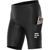 INBIKE Bike Shorts for Men, 3D Padded Breathable Cycling Shorts, Quick Dry Lightweight Biking Bicycle Shorts with 2 Pockets
