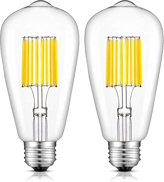Amazon Wuhostamエジソン電球 10ワット Led 5000ケルビン 2700ケルビン E26 並形口金 ランプ St21 St64 アンティークな形 100ワット 白熱電球 交換用 10w50 E26st64 2 Wuhostam Led電球 Amazon Wuhostamエジソン電球 10ワット Led 5000ケルビン 2700ケルビン E26 並形口金 ランプ St21 St64 アンティークな形 100ワット 白熱電球 交換用 10w50 E26st64 2 Wuhostam Led電球