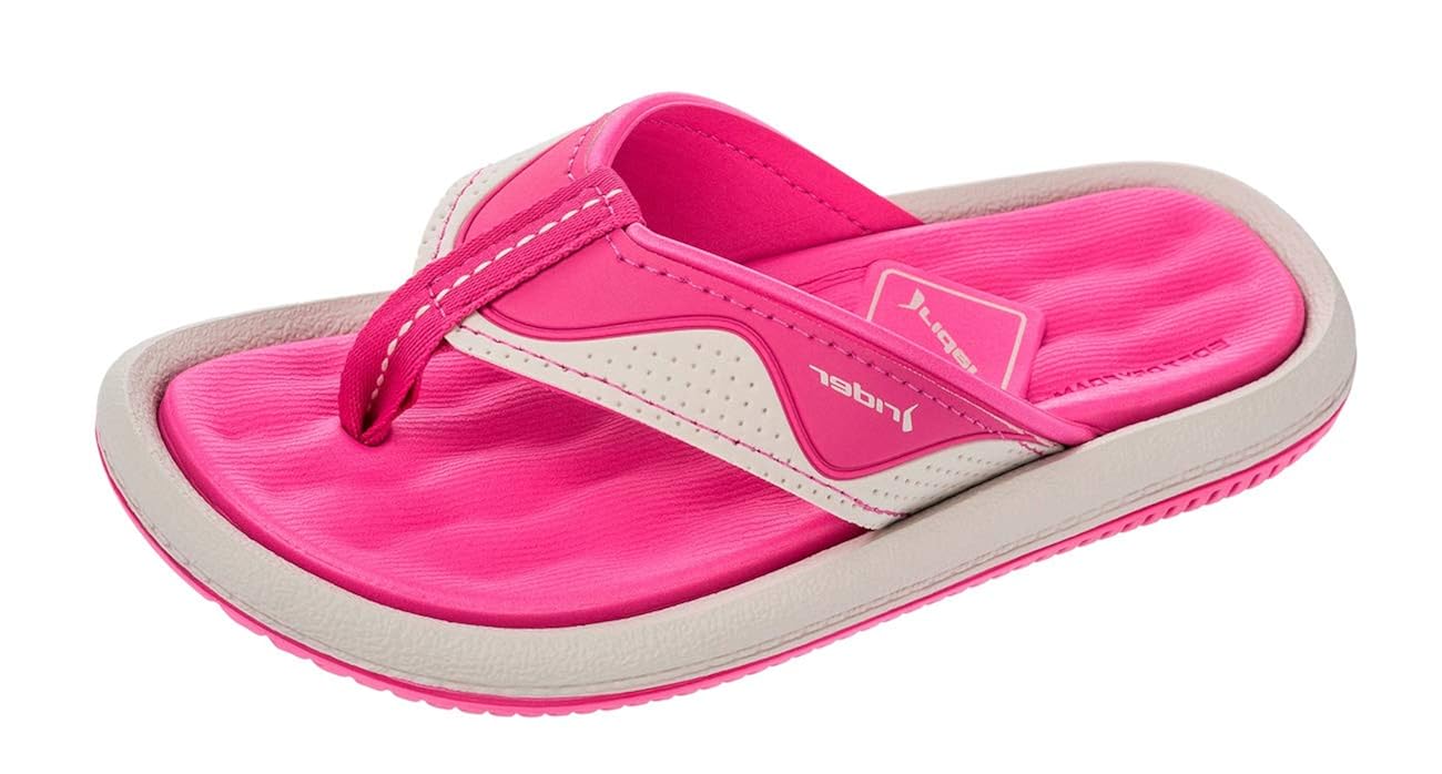 fabric toe flip flops