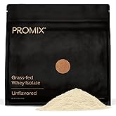 ProMix Nutrition Whey Protein Isolate Powder, 30g Grass Fed Whey Isolate, 6.6g BCAAs, Gluten Free, Keto Friendly, Unflavored - 2.5 Pound (Pack of 1)