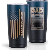 NUI LIVING 20 OZ Best Dad Ever Stainless Steel Tumbler: Unique Gift Idea for Men, Husband, Father - Christmas, Anniversary, Birthday; Eco-Friendly, Spill-Proof & Insulated for Perfect Temperature