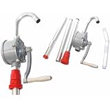 ESKONI Hand Crank Aluminum Rotary Gas Oil Fuel Hand Pump 10 Gpm Self Priming Dispenser