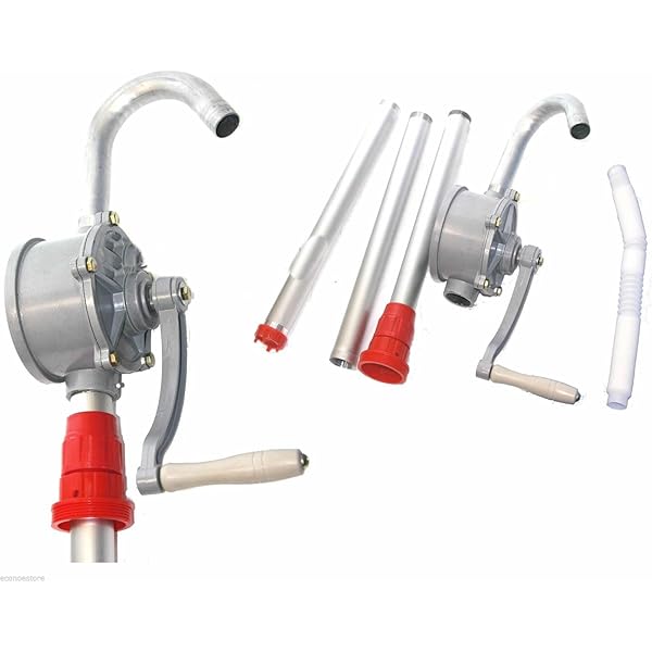 JedaJeda Manual Hand Pump Crank Rotary Pump Oil Fuel Transfer Suction