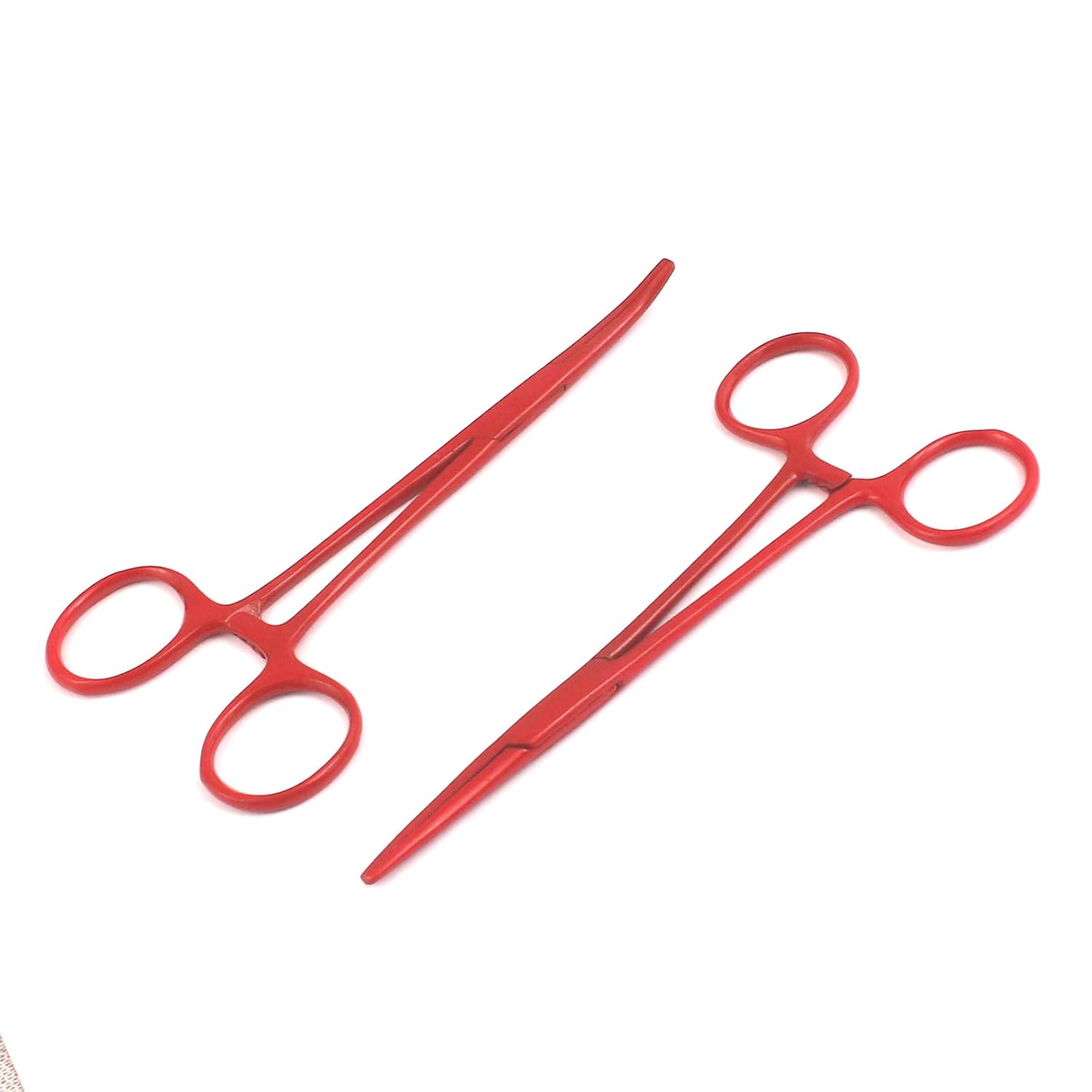 AAProTools Lot of 2 Straight & Curved Crile Hemostat