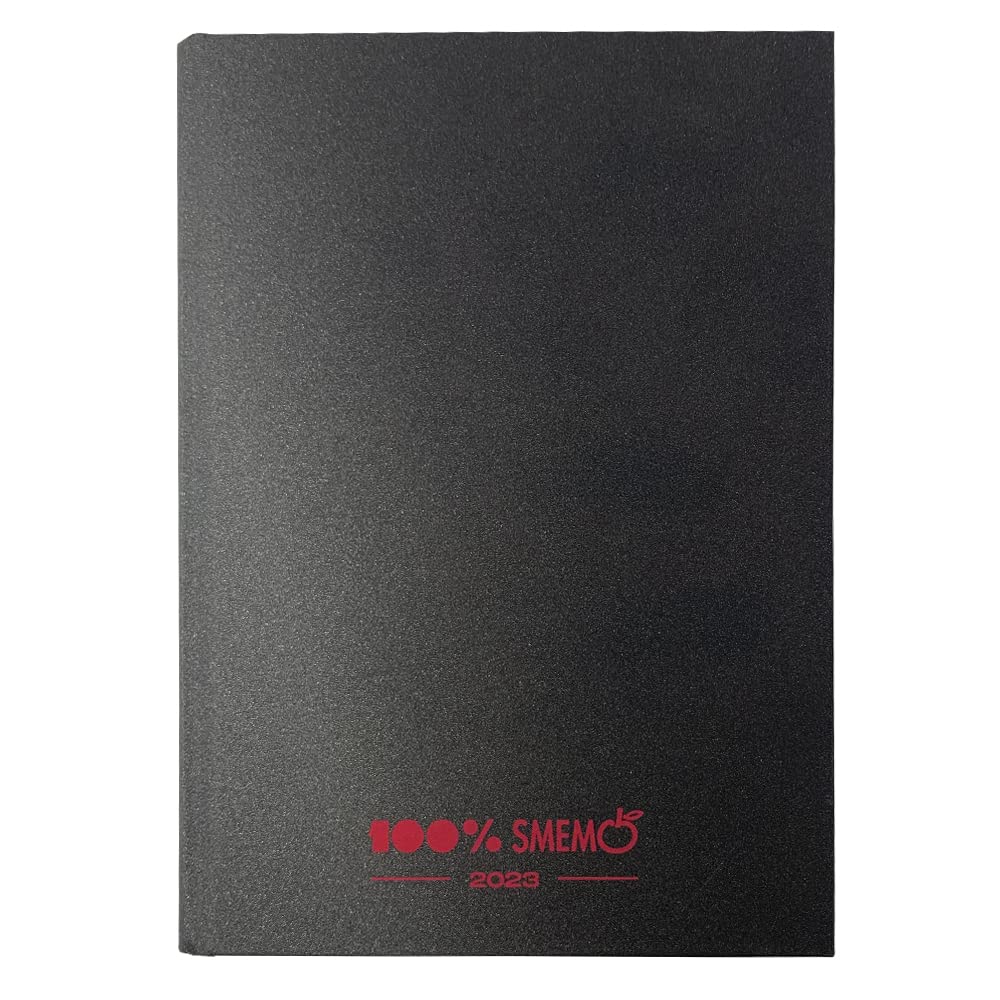 Smemoranda Planet Special Edition School Diary 2022-2023, 16 Months, September 22 - December 23, School Diary with Sticker, 544 Pages, Hardcover, Medium Size 11 x 15 cm, Black