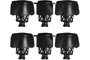 Collapsar Pool Table Pockets - Leatherette Billiard Set of 6 Replacement Accessories