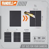 Fandeli Waterproof Sandpaper 25pk 2000 Grit Wet Dry Car Wood Metal Sanding view 4