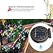 Solar Lights Outdoor - （3 Pack）Outdoor Solar Garden Stake Lights with 12 Lily Flower,Multi-Color Changing Solar Flower Lights for Garden/Patio/Yard Decoration