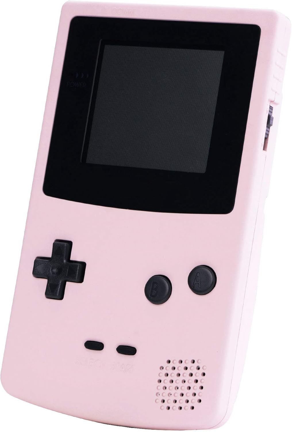 eXtremeRate Sakura Pink Soft Touch GBC Replacement Full Housing Shell Cover w/Buttons Screws Screwdriver Tools Set for Gameboy Color - Handheld Game Console NOT Included: Computers & Accessories