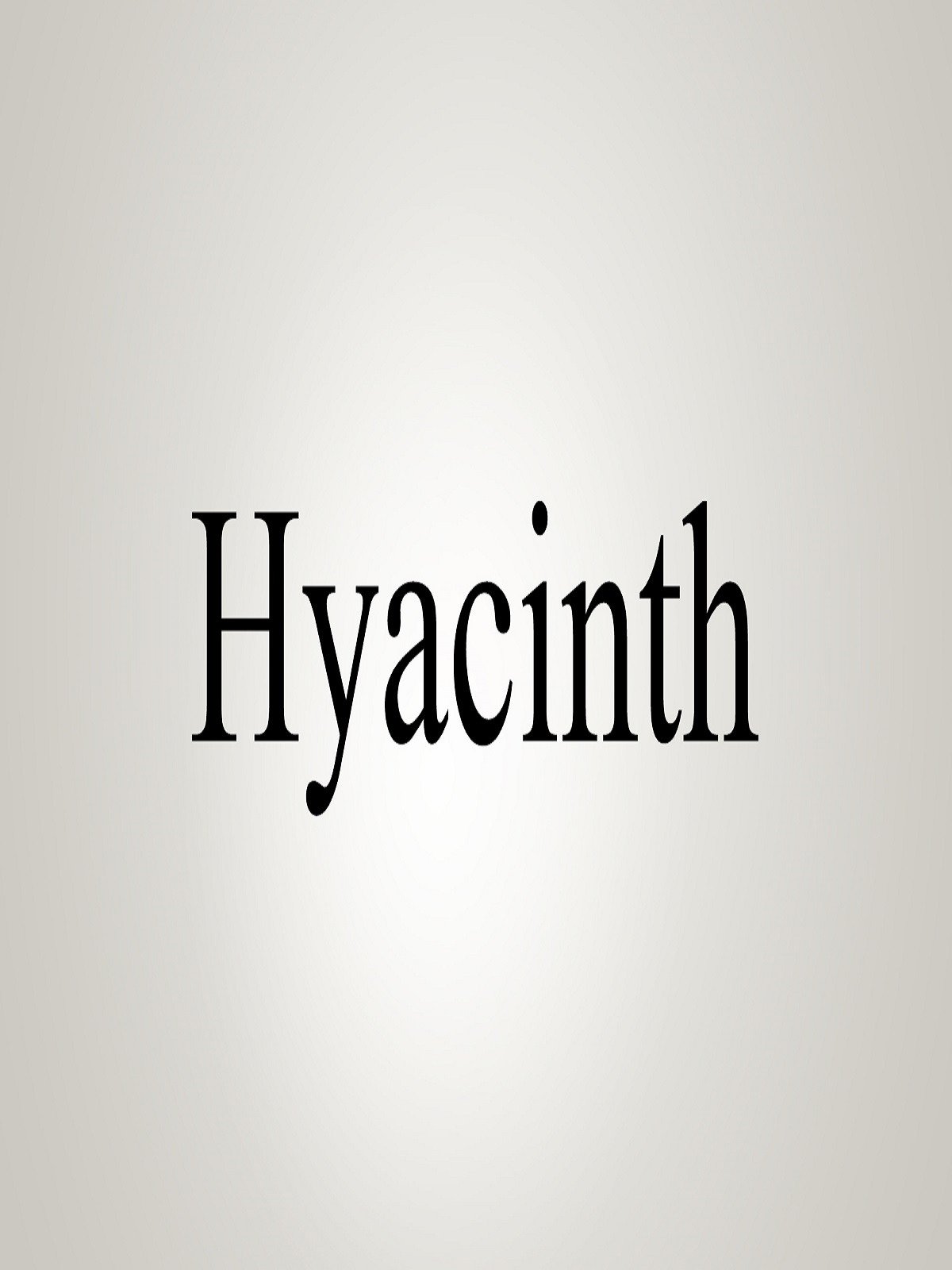 Watch How To Pronounce Hyacinth Prime Video