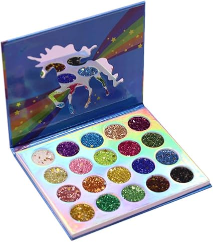 unicornio ojos brillantes