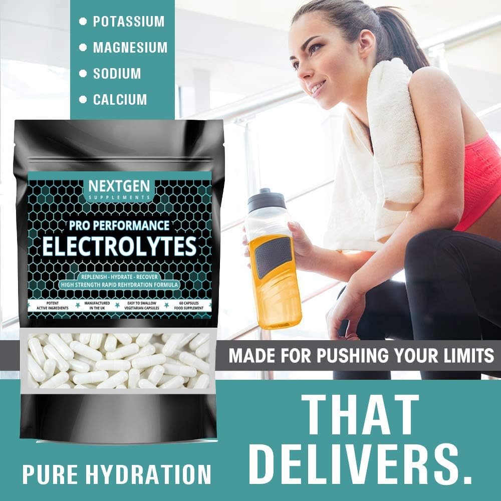 Pro Performance Electrolytes Tablets Rapid Hydration Replenish Lost Minerals & Salts, 60 count (Pack of 1) - Image 5