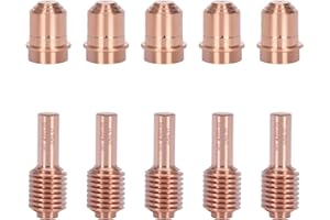 KERUE 5Pcs 420120 Electrode 5Pcs 420117 Nozzle Fit For PMX 30XP Plasma Fine Cutting Consumables