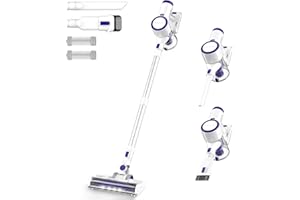 ORFELD Cordless Vacuum Cleaner, 30KPa Powerful Stick Vacuum, 50 Min Runtime Vacuum Cleaner for Home, Wireless Lightweight Household Vacuum Cleaner for Pet Hair Carpet Car Hardwood Floor