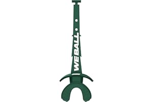 We Ball Sports Hypr-Flow Football Mouth Guard, Football Mouthpiece with Strap, Fits Adult & Youth (FOREST GREEN)